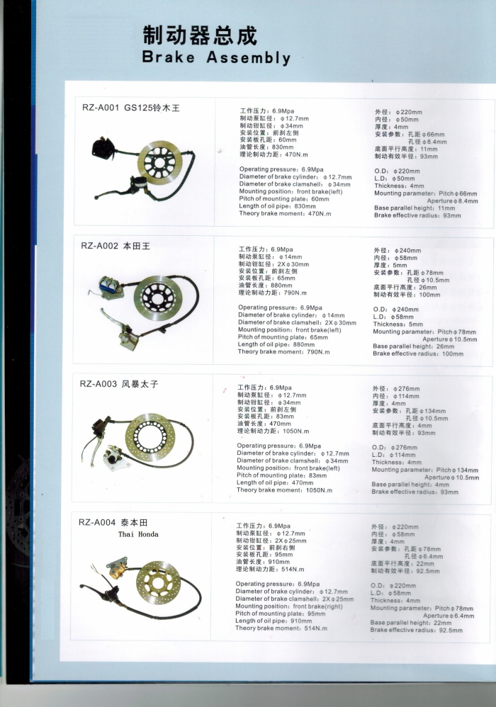 Brake assembly